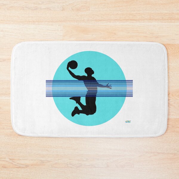 Item preview, Copy of Streeball Hooper Dunk Silhouette – Blue Basketball Graphic | Urban Sports Shirt designed and sold by SlanTee.