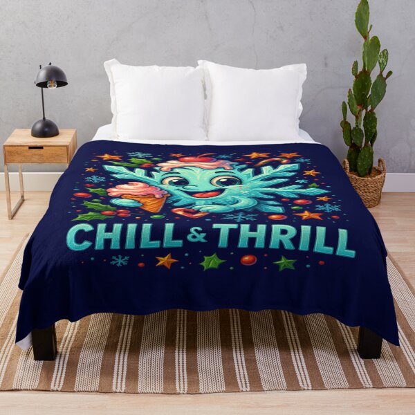 Item preview, Chill & Thrill Cute Snowflake Character designed and sold by alizo74.
