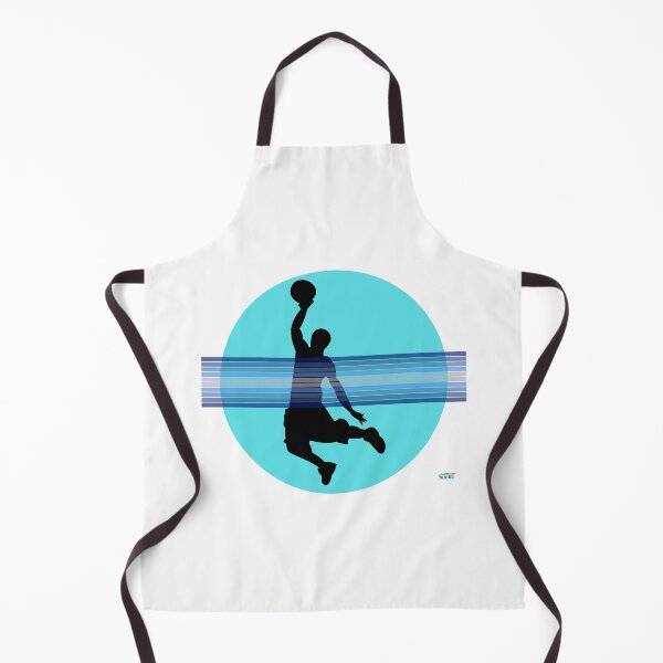Item preview, Basketball Dunk Silhouette – Blue Basketball Graphic | Urban Sports Shirt designed and sold by SlanTee.
