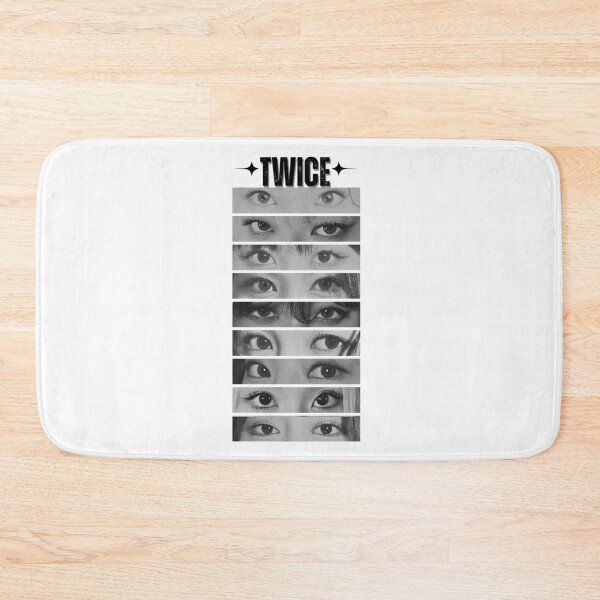 Item preview, TWICE Eyes Kpop Girl Group Black And White Collage Design K-music south koreanCollage Cozy Y2K Vintage Design designed and sold by HELL0WBELLO.