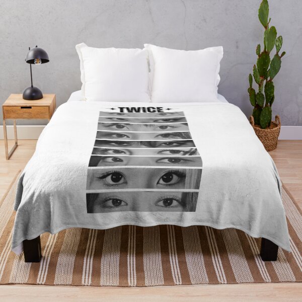Item preview, TWICE Eyes Kpop Girl Group Black And White Collage Design K-music south koreanCollage Cozy Y2K Vintage Design designed and sold by HELL0WBELLO.