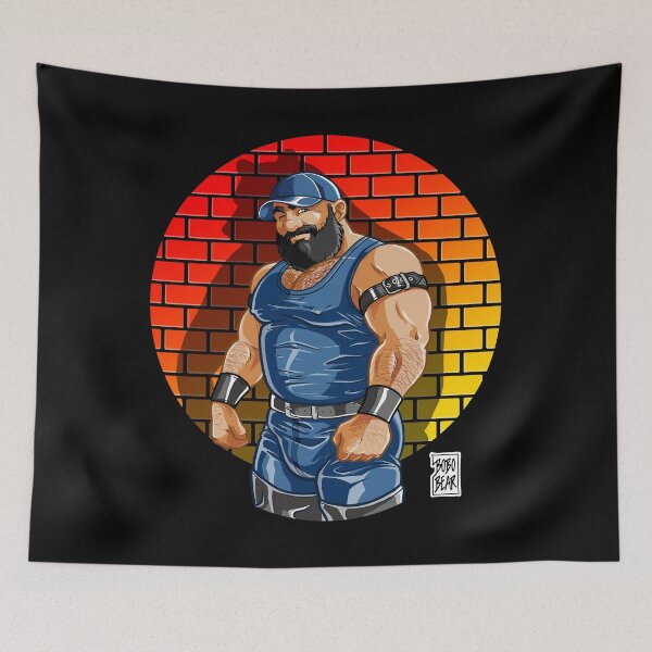 Item preview, ROB LIKES RUBBER - Brickwall Collection designed and sold by bobobear.