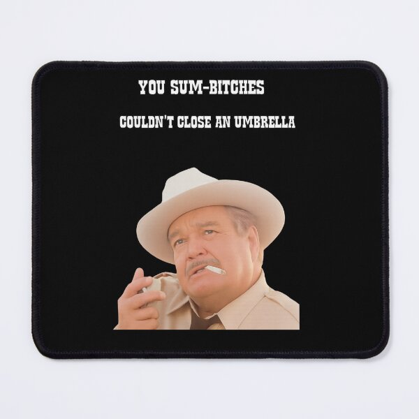 Item preview, Sheriff Buford T Justice designed and sold by Toons4u.