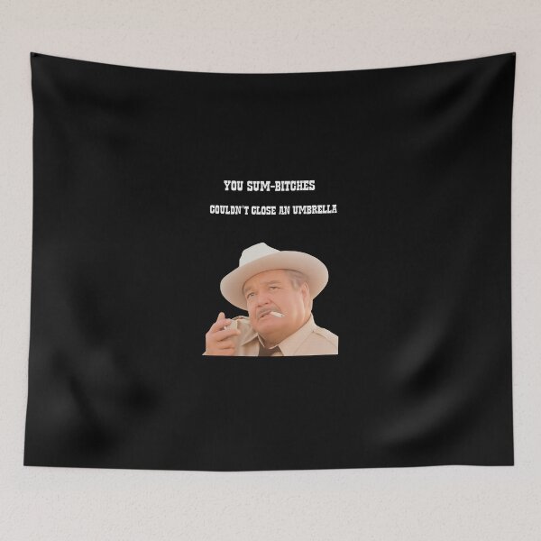 Item preview, Sheriff Buford T Justice designed and sold by Toons4u.