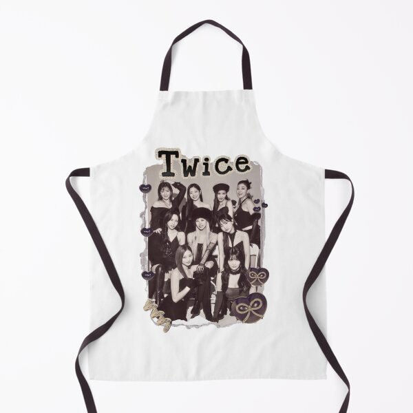 Item preview, TWICE Kpop Girl Group Golden Collage Design K-music south korean Scrapbook Collage Cozy Y2K Vintage Design designed and sold by HELL0WBELLO.