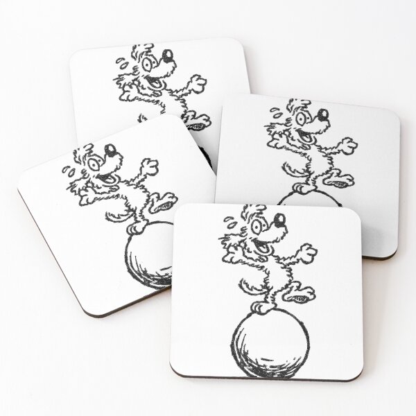 Item preview, Elegant Poodle Ballet Dancer Line Art designed and sold by Flying Doggo.