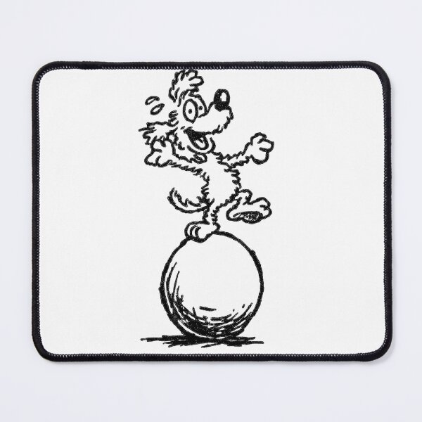 Item preview, Elegant Poodle Ballet Dancer Line Art designed and sold by Flying Doggo.