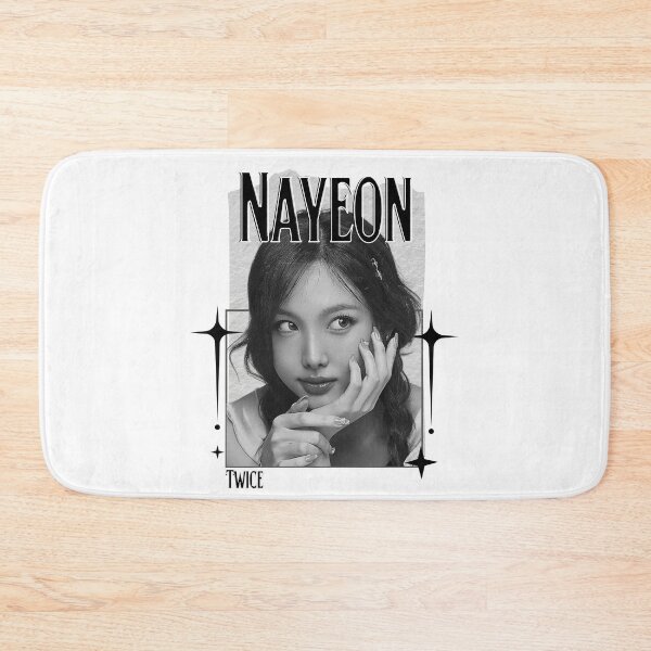 Item preview, TWICE Nayeon Kpop Girl Group B N W Collage Design K-music south korean Scrapbook Collage Cozy Y2K Vintage Design designed and sold by HELL0WBELLO.
