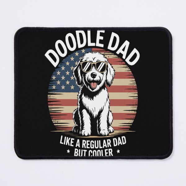 Item preview, USA Flag Goldendoodle Doodle Dad Fathers Day designed and sold by brinbotty.