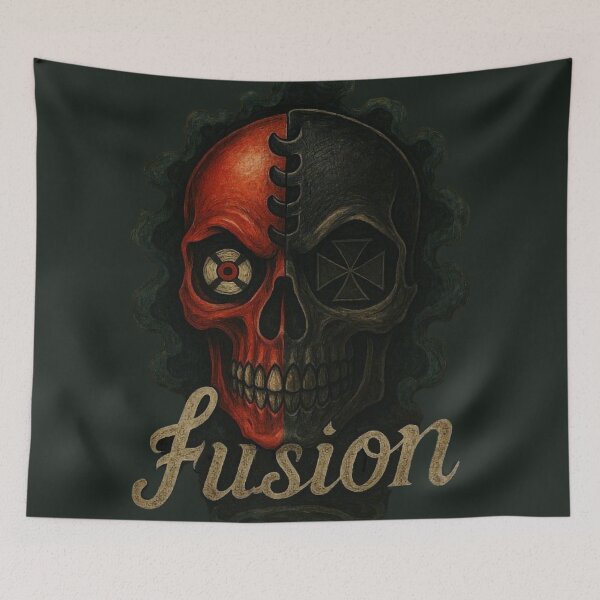 Item preview, Skull - A secret fusion before your eyes. designed and sold by Jani-art-world.