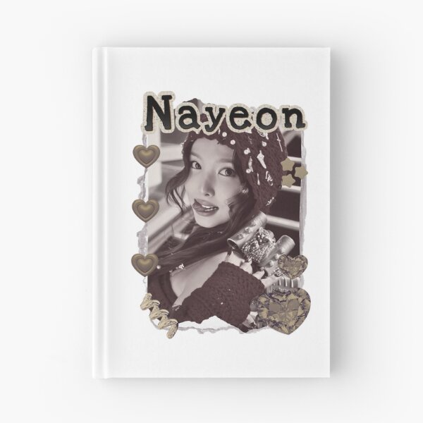 Item preview, TWICE Nayeon Kpop Girl Group Golden Collage Design K-music south korean Scrapbook Collage Cozy Y2K Vintage Design designed and sold by HELL0WBELLO.