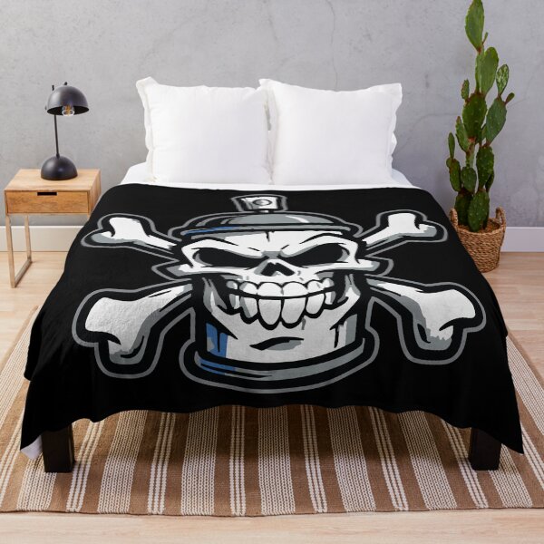 Item preview, Spray can skull with crossbones – Urban Graffiti Style designed and sold by drizzd.