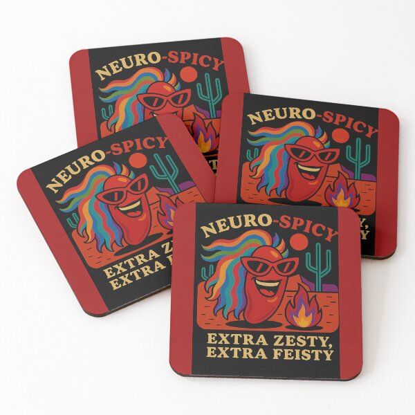 Item preview,  NEURO-SPICY XTRA ZESTY XTRA SPICY RED JALAPENO LONG RAINBOW HAIR designed and sold by spectrum_tech_trade_school_village_and_training_center.