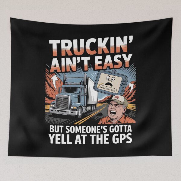 Item preview, trucker dad  - stars and stripes - trucker lifestyle - long haul dad - highway hero - usa trucker - truck driver dad - american flag trucker - truck driver shirt - rig life - 18 wheeler pride designed and sold by JansenGS.