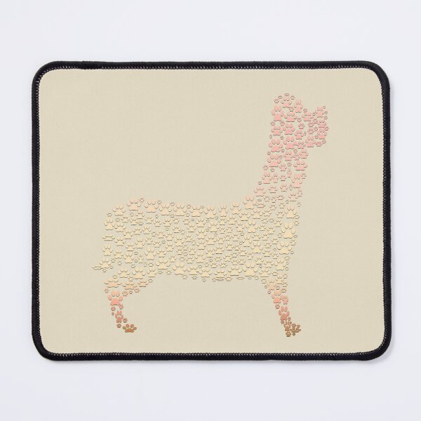 Item preview, Love my Dog's Footprints 4 (L Gradient Embossed) designed and sold by mavicfe.