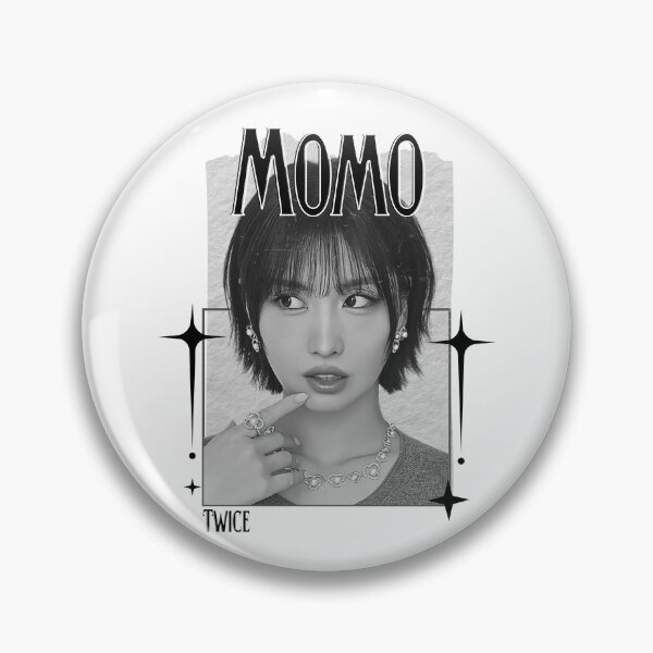 Item preview, TWICE Momo Kpop Girl Group B N W Collage Design K-music south korean Scrapbook Collage Cozy Y2K Vintage Design designed and sold by HELL0WBELLO.