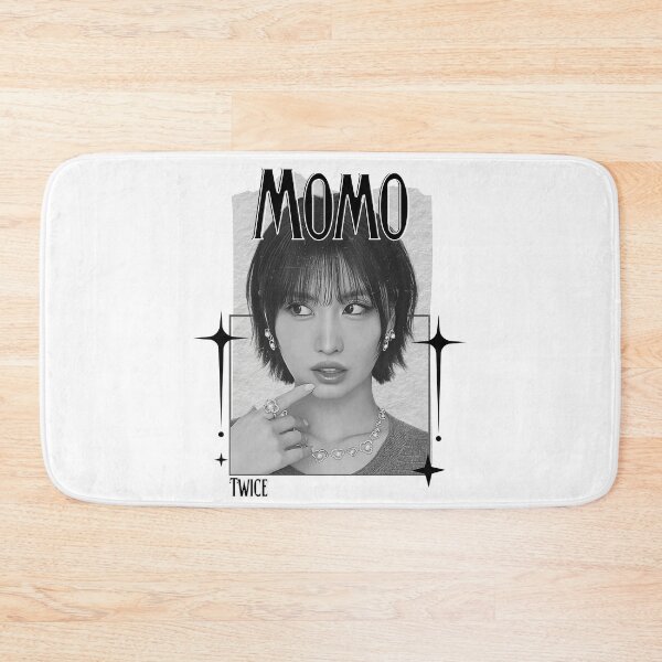 Item preview, TWICE Momo Kpop Girl Group B N W Collage Design K-music south korean Scrapbook Collage Cozy Y2K Vintage Design designed and sold by HELL0WBELLO.
