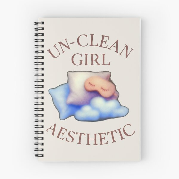 Item preview, Un-Clean Girl Aesthetic Pastel Pillow Cloudcore Sleep Mask Design designed and sold by SplashTastic.