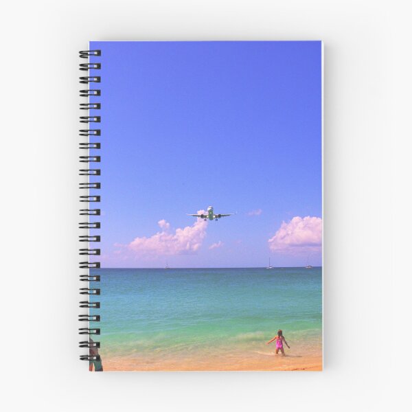 Item preview, An Airplane Landing over Maho Beach designed and sold by LisaWootenPhoto.