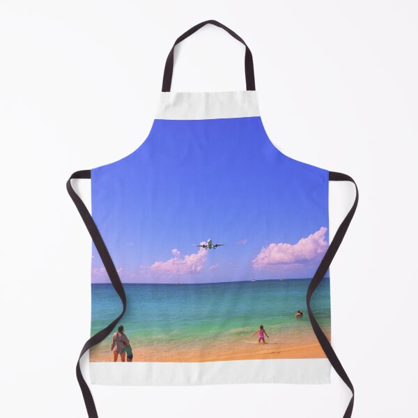 Item preview, An Airplane Landing over Maho Beach designed and sold by LisaWootenPhoto.