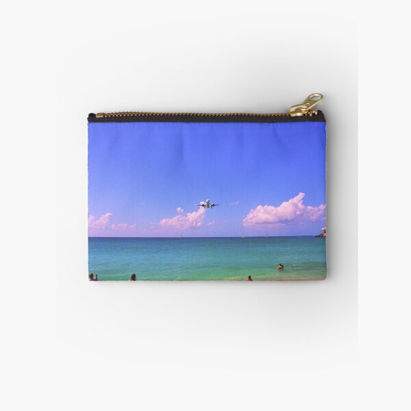 Item preview, An Airplane Landing over Maho Beach designed and sold by LisaWootenPhoto.