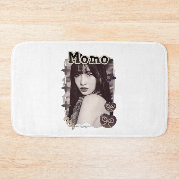 Item preview, TWICE Momo Kpop Girl Group Golden Collage Design K-music south korean Scrapbook Collage Cozy Y2K Vintage Design designed and sold by HELL0WBELLO.