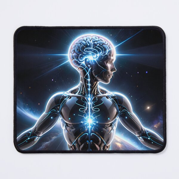 Item preview, The robotic anatomy glowing with futuristic energy. designed and sold by MissYouONLY.