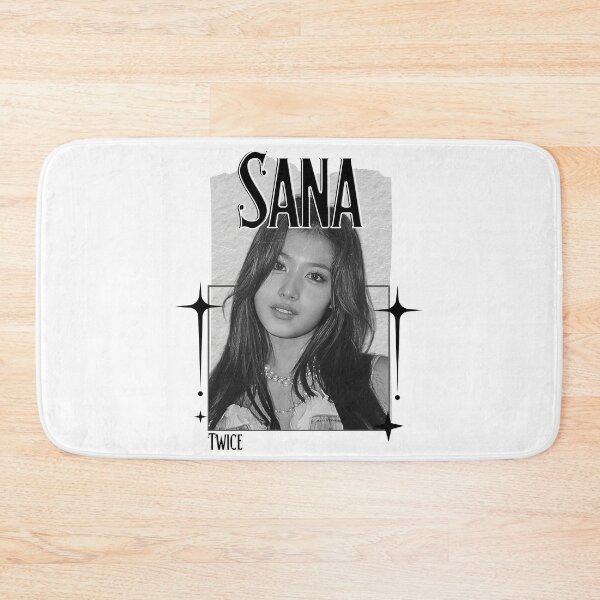 Item preview, TWICE Sana Kpop Girl Group B N W Collage Design K-music south korean Scrapbook Collage Cozy Y2K Vintage Design designed and sold by HELL0WBELLO.
