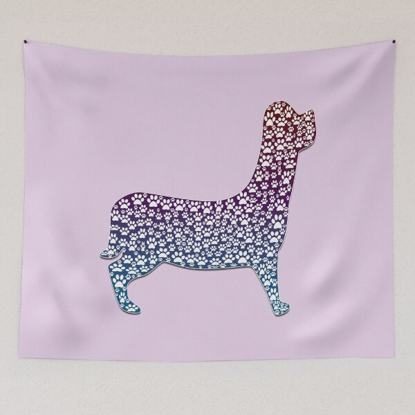 Item preview, Love my Dog's Footprints 5 (D Gradient) designed and sold by mavicfe.