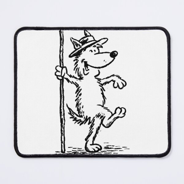 Item preview, Funny Swiss Shepherd Unicycle Line Art designed and sold by Flying Doggo.