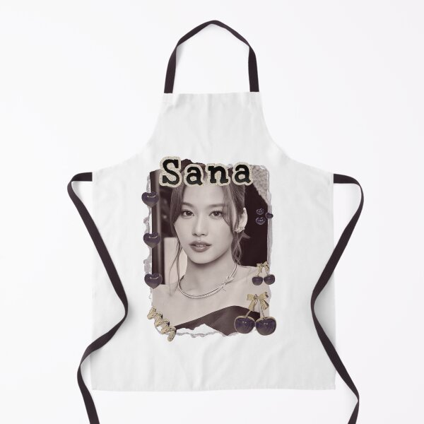 Item preview, TWICE Sana Kpop Girl Group Golden Collage Design K-music south korean Scrapbook Collage Cozy Y2K Vintage Design designed and sold by HELL0WBELLO.