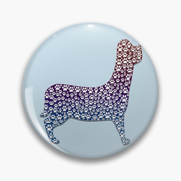 Item preview, Love my Dog's Footprints 6 (D Gradient Embossed) designed and sold by mavicfe.
