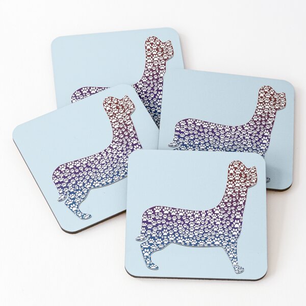 Item preview, Love my Dog's Footprints 6 (D Gradient Embossed) designed and sold by mavicfe.