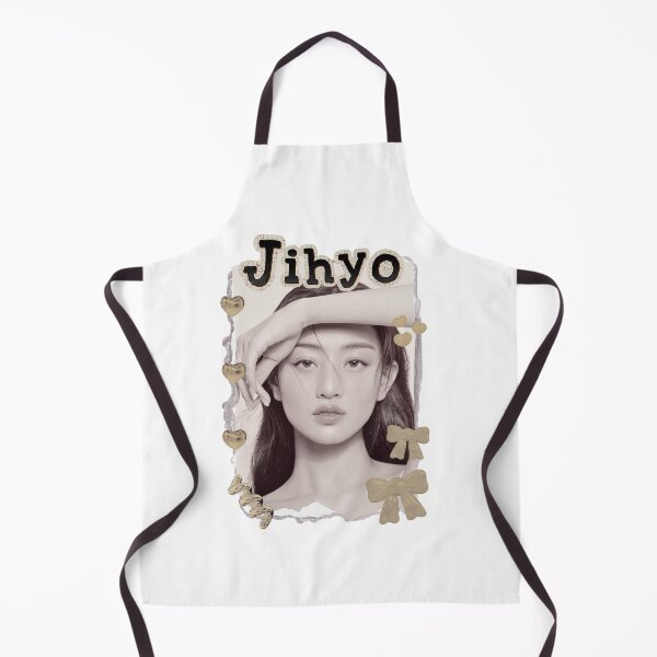 Item preview, TWICE Jihyo Kpop Girl Group Golden Collage Design K-music south korean Scrapbook Collage Cozy Y2K Vintage Design designed and sold by HELL0WBELLO.