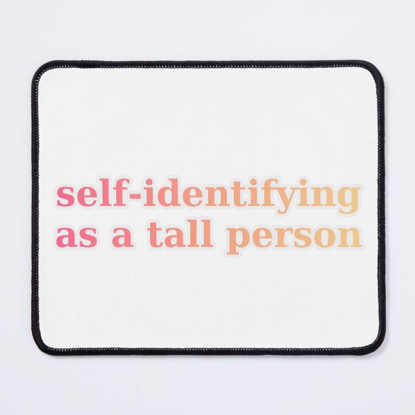 Item preview, self-identifying as a tall person — petite power, chic word art designed and sold by Artvertising.