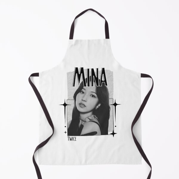 Item preview, TWICE Mina Kpop Girl Group B N W Collage Design K-music south korean Scrapbook Collage Cozy Y2K Vintage Design designed and sold by HELL0WBELLO.