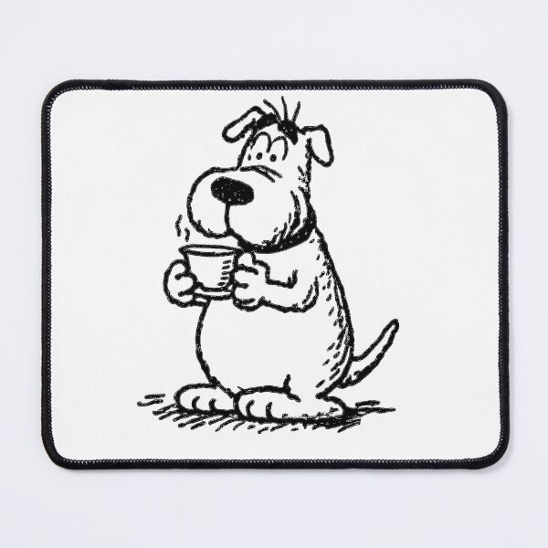 Item preview, Giant Mastiff Tiny Teacup Line Art designed and sold by Flying Doggo.