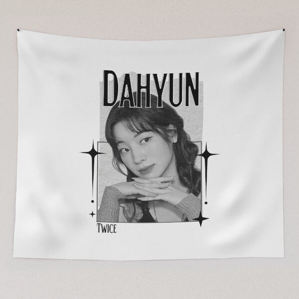 Item preview, TWICE Dahyun Kpop Girl Group B N W Collage Design K-music south korean Scrapbook Collage Cozy Y2K Vintage Design designed and sold by HELL0WBELLO.