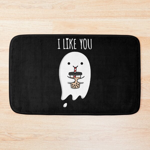 Item preview, Cute Ghost – Kawaii Boba Love Romantic Design designed and sold by Taans-Creation.