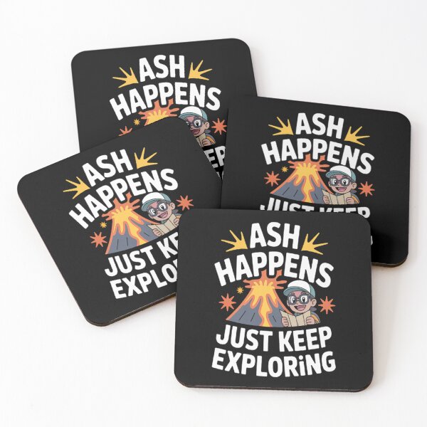 Item preview, Volcanologist Ash Happens, Just Keep Exploring designed and sold by brinbotty.