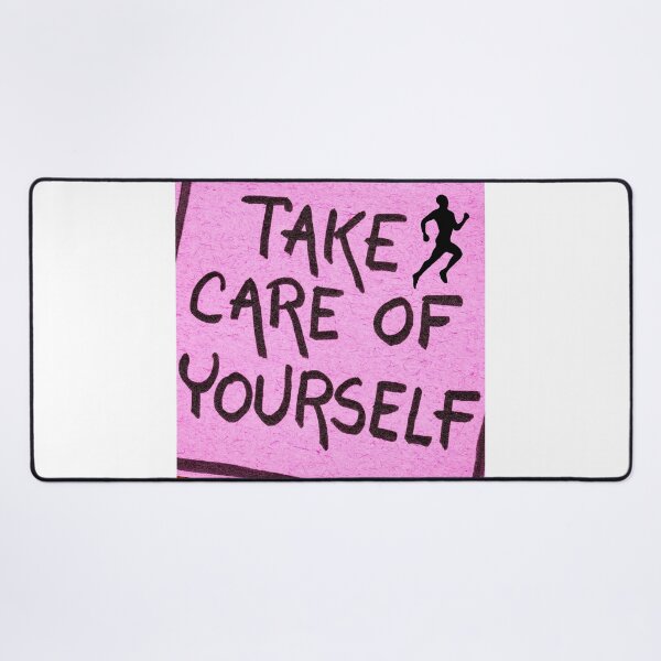 Item preview, Take Care of Yourself – Motivational Sticky Note Art designed and sold by GoldenSparkleShop.
