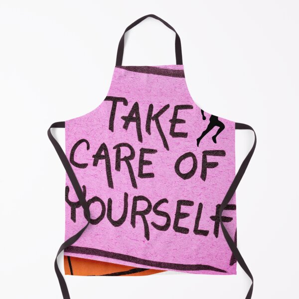Item preview, Take Care of Yourself – Motivational Sticky Note Art designed and sold by GoldenSparkleShop.