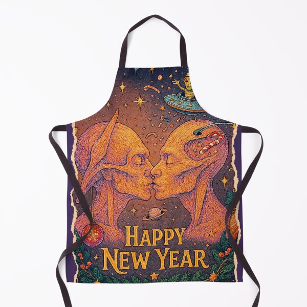 Item preview, Cosmic Happy New Year's Kiss designed and sold by B.J. ART.