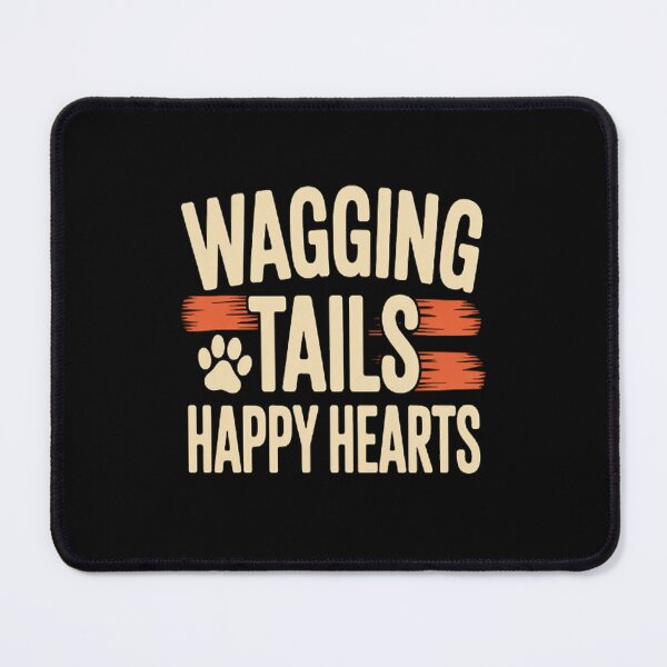 Item preview, Wagging Tails Happy Hearts Dog Sitter designed and sold by brinbotty.