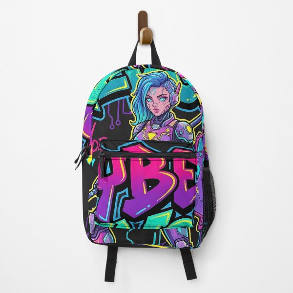Item preview, Cyber Revolt Neon Warrior - Future Now Retro Arcade Art designed and sold by AwesomeBeyondLimits.