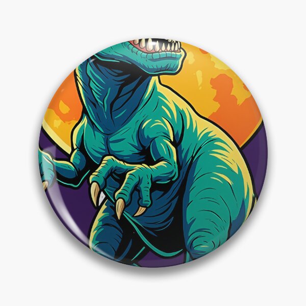 Item preview, T. rex in front of the moon Tyrannosaurus Rex designed and sold by Ayiyi Shop.