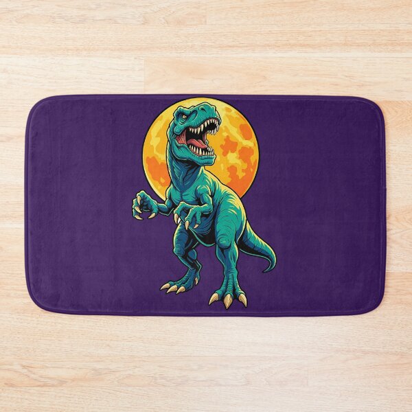 Item preview, T. rex in front of the moon Tyrannosaurus Rex designed and sold by Ayiyi Shop.