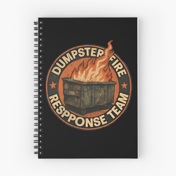 Item preview, Dumpster Fire Response Team Leader Professional Panic Manager designed and sold by SkeletonsDanger.