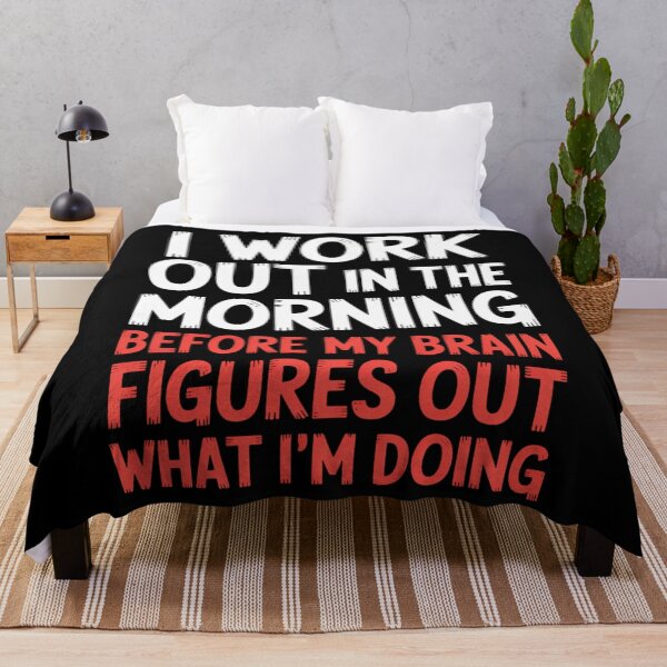 Item preview, Workout Funny Gym Exercise Fitness Joke designed and sold by TikCore.