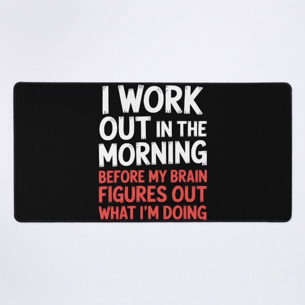 Item preview, Workout Funny Gym Exercise Fitness Joke designed and sold by TikCore.